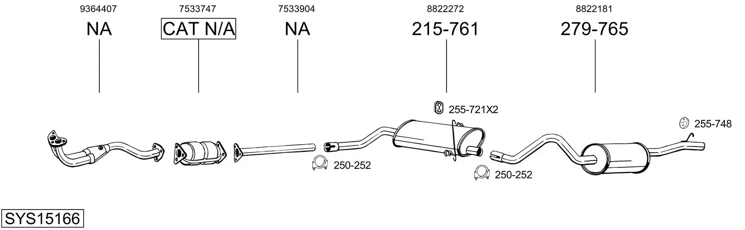 Изпускателна система BOSAL               