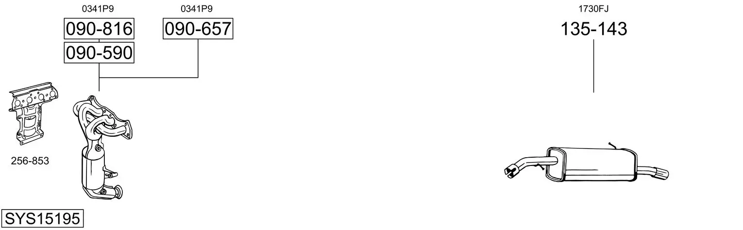 Изпускателна система BOSAL               