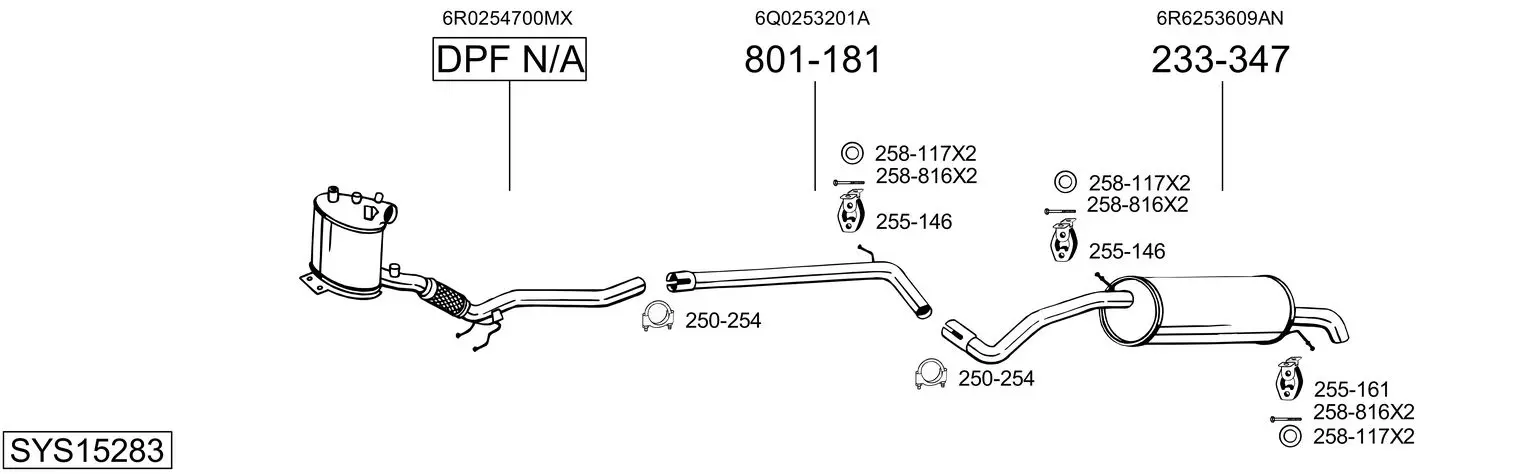 Изпускателна система BOSAL               