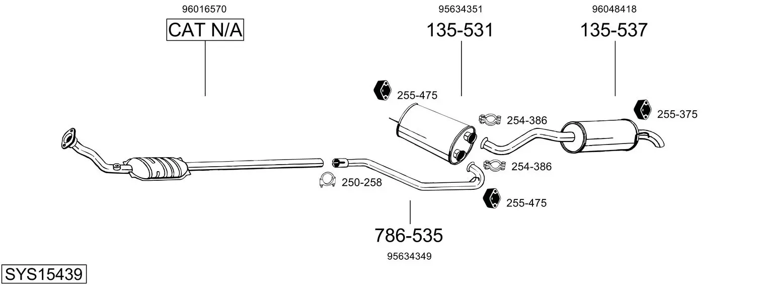 Изпускателна система BOSAL               