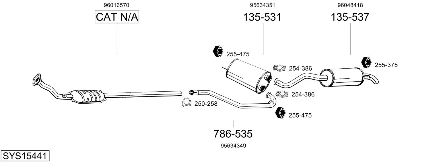 Изпускателна система BOSAL               