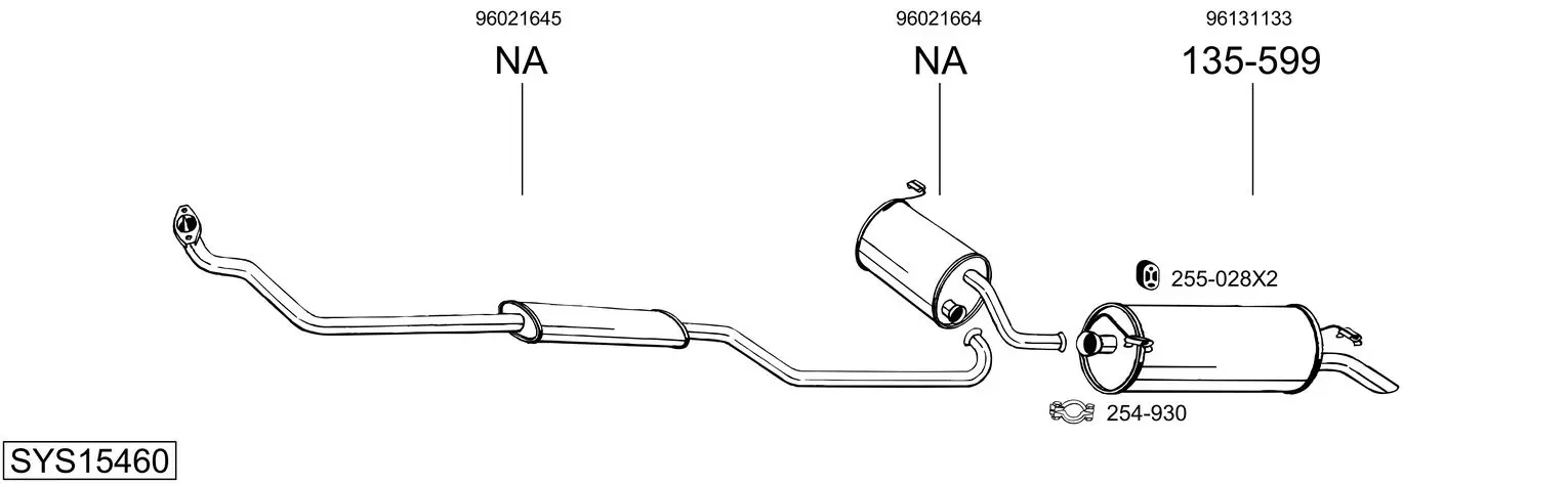 Изпускателна система BOSAL               