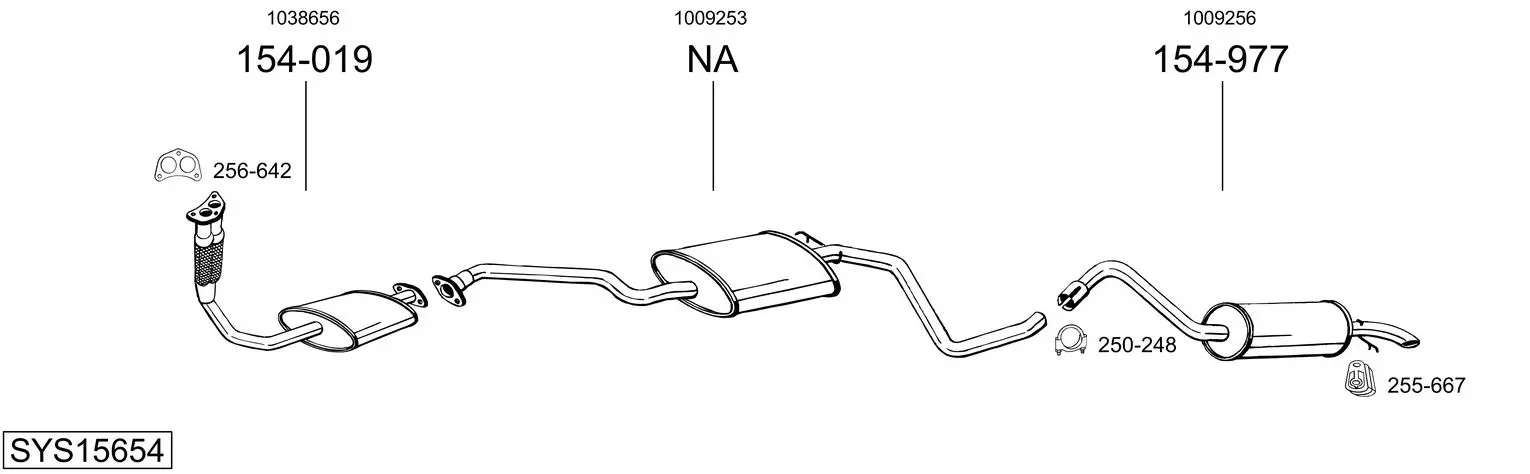 Изпускателна система BOSAL               