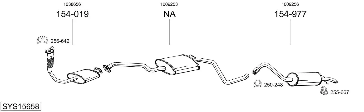 Изпускателна система BOSAL               