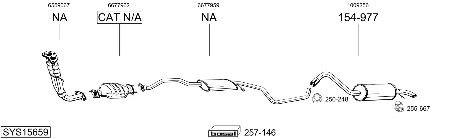 Изпускателна система BOSAL               