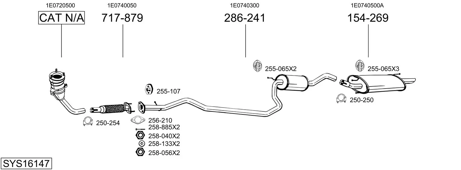 Изпускателна система BOSAL               