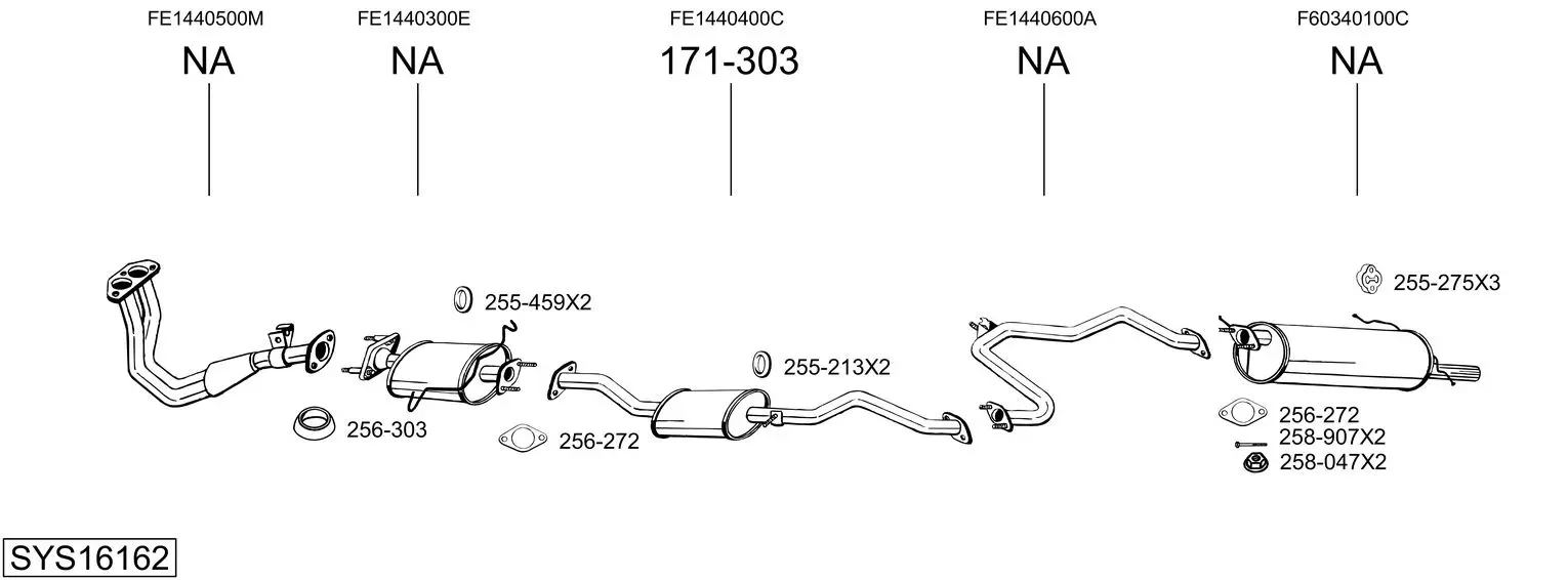 Изпускателна система BOSAL               