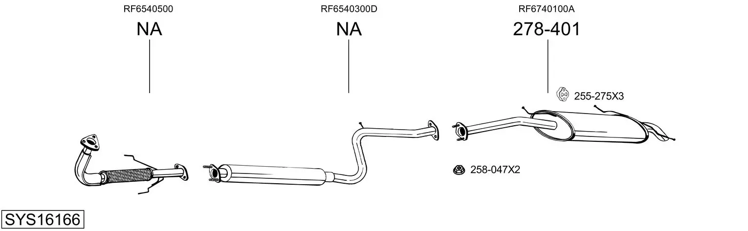 Изпускателна система BOSAL               