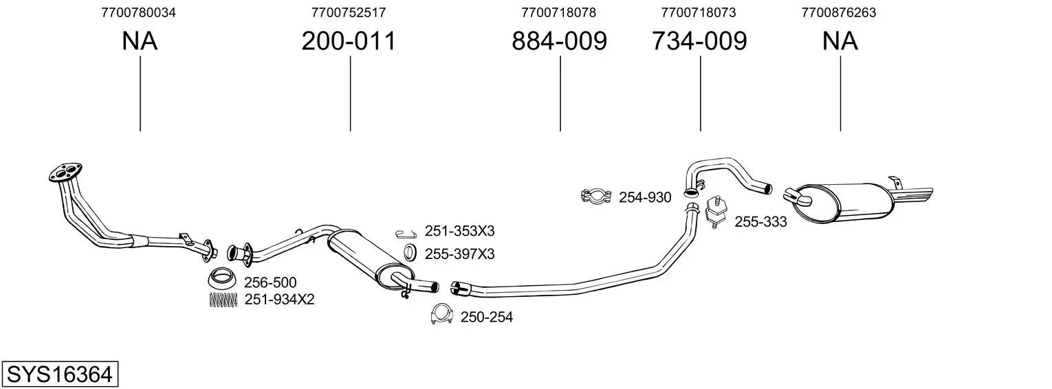 Изпускателна система BOSAL               