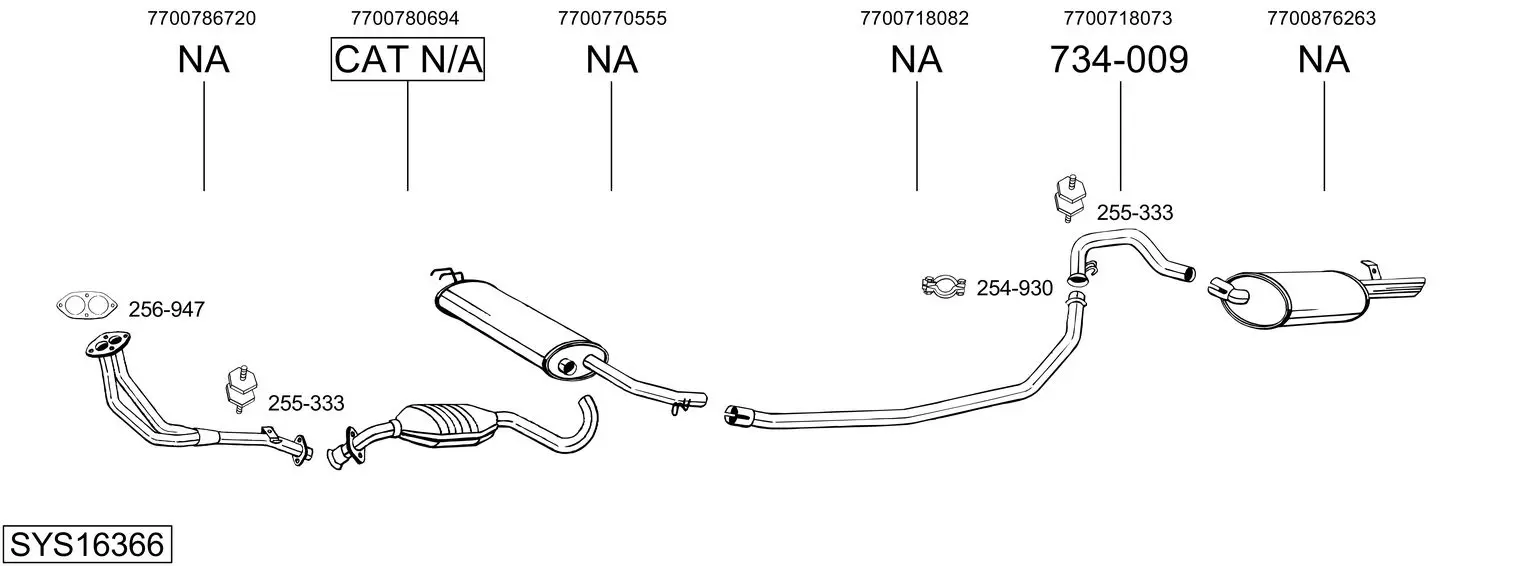 Изпускателна система BOSAL               
