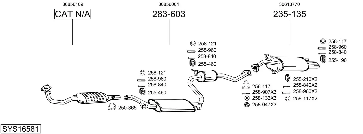 Изпускателна система BOSAL               