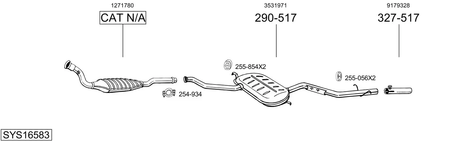 Изпускателна система BOSAL               