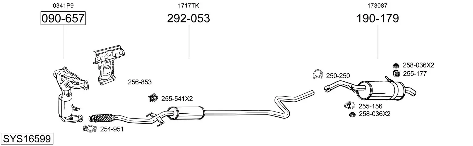 Изпускателна система BOSAL               