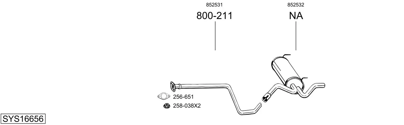 Изпускателна система BOSAL               