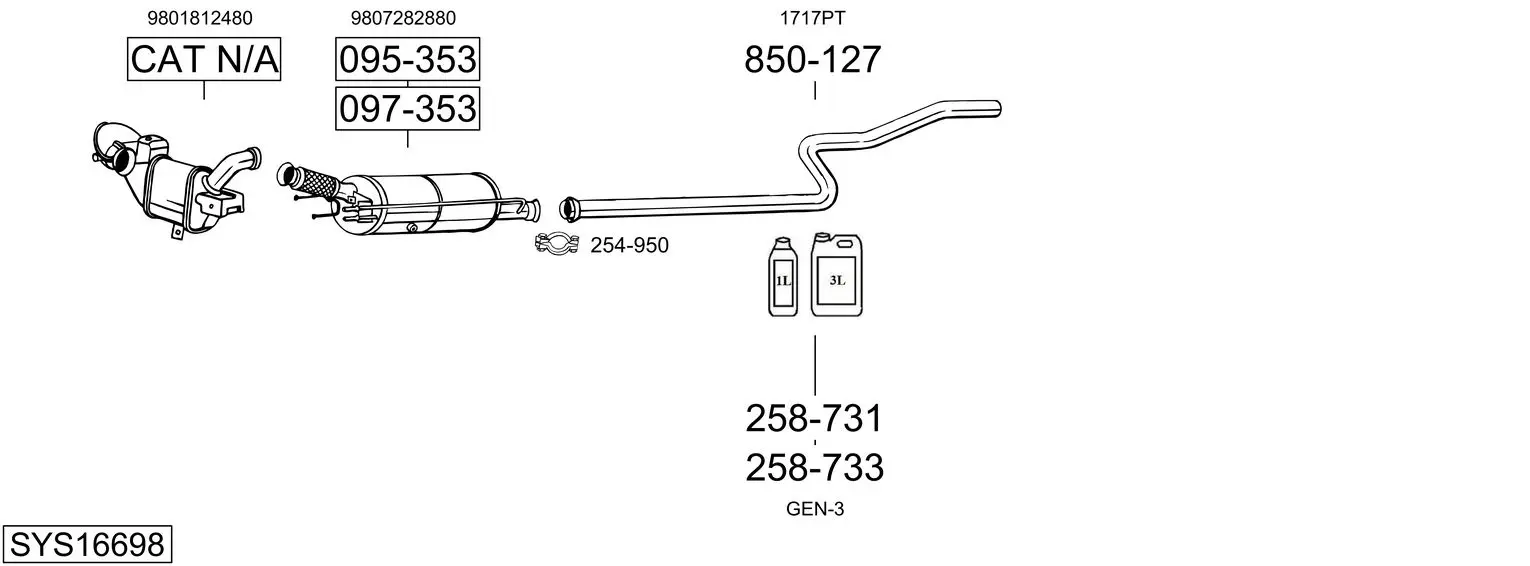 Изпускателна система BOSAL               