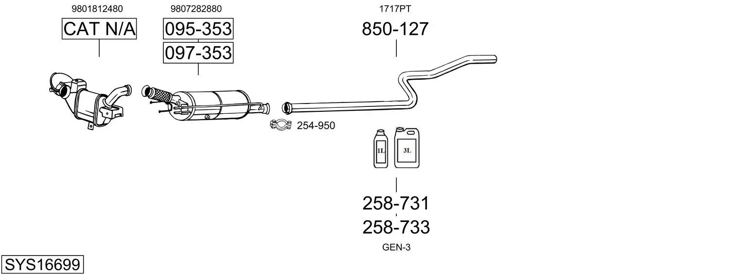 Изпускателна система BOSAL               