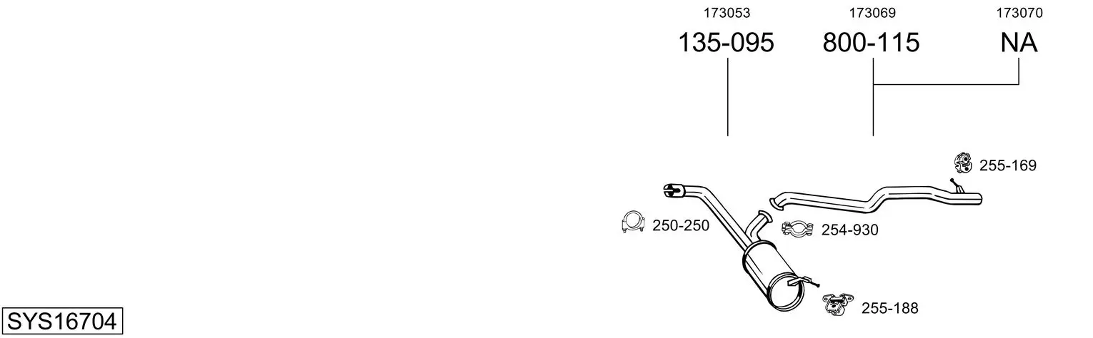 Изпускателна система BOSAL               