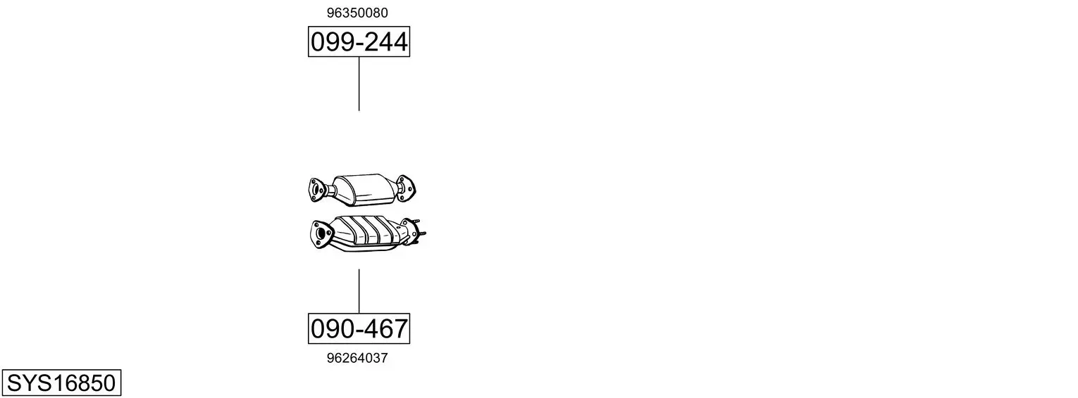 Изпускателна система BOSAL               