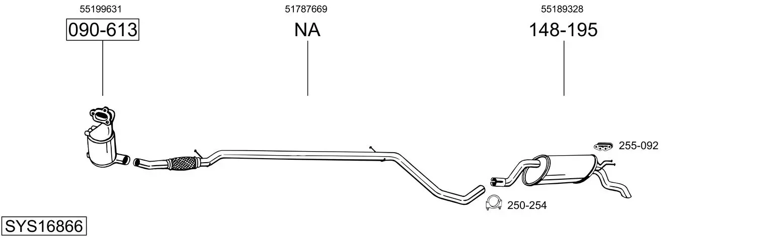 Изпускателна система BOSAL               