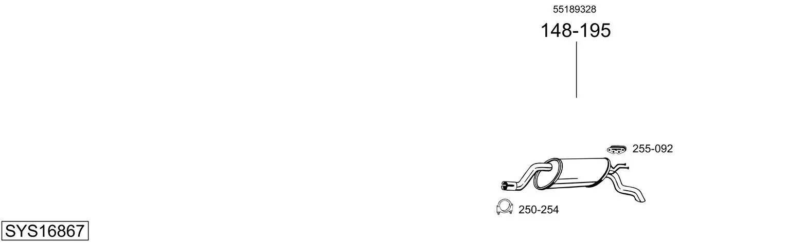 Изпускателна система BOSAL               