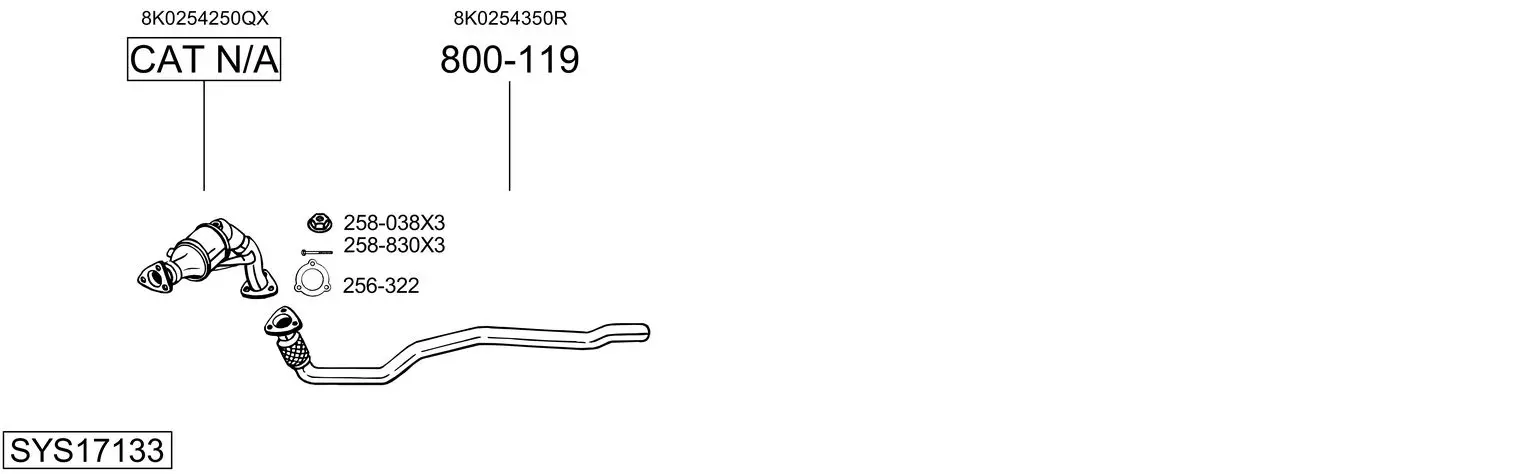 Изпускателна система BOSAL               