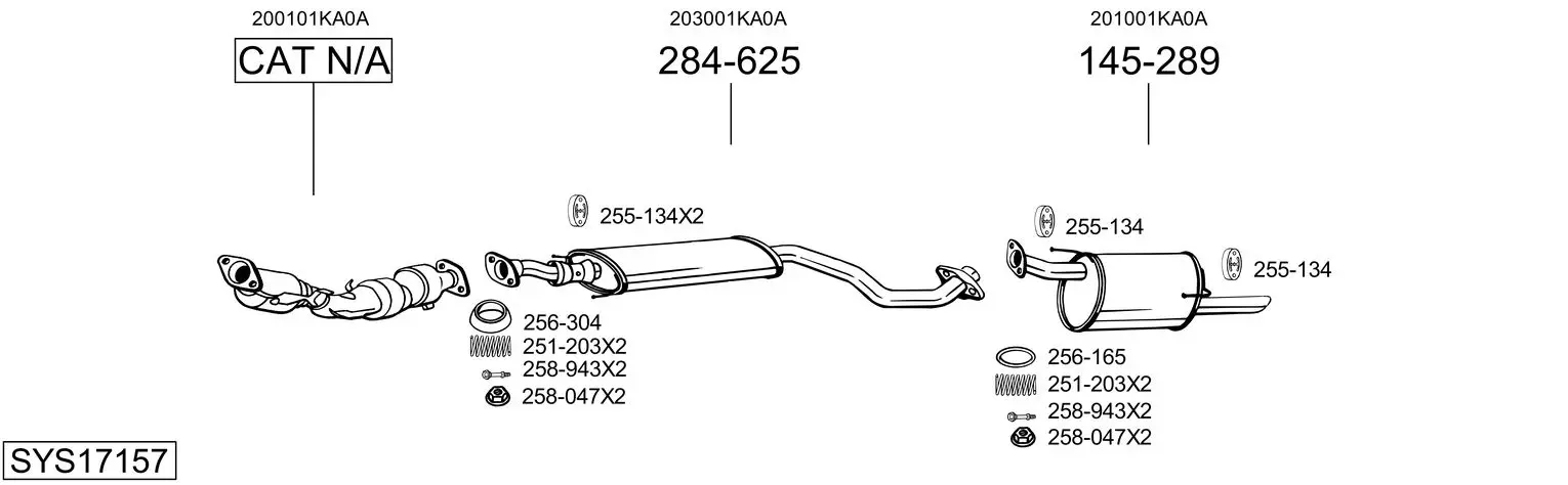 Изпускателна система BOSAL               