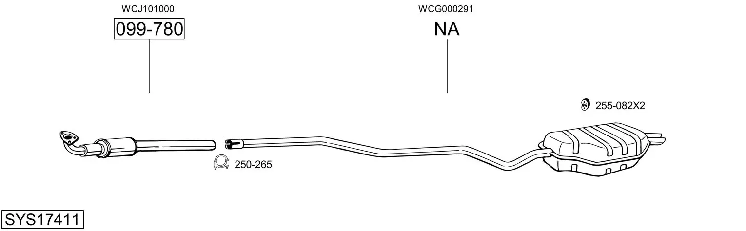 Изпускателна система BOSAL               