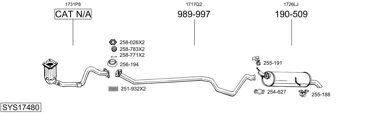 Изпускателна система BOSAL               