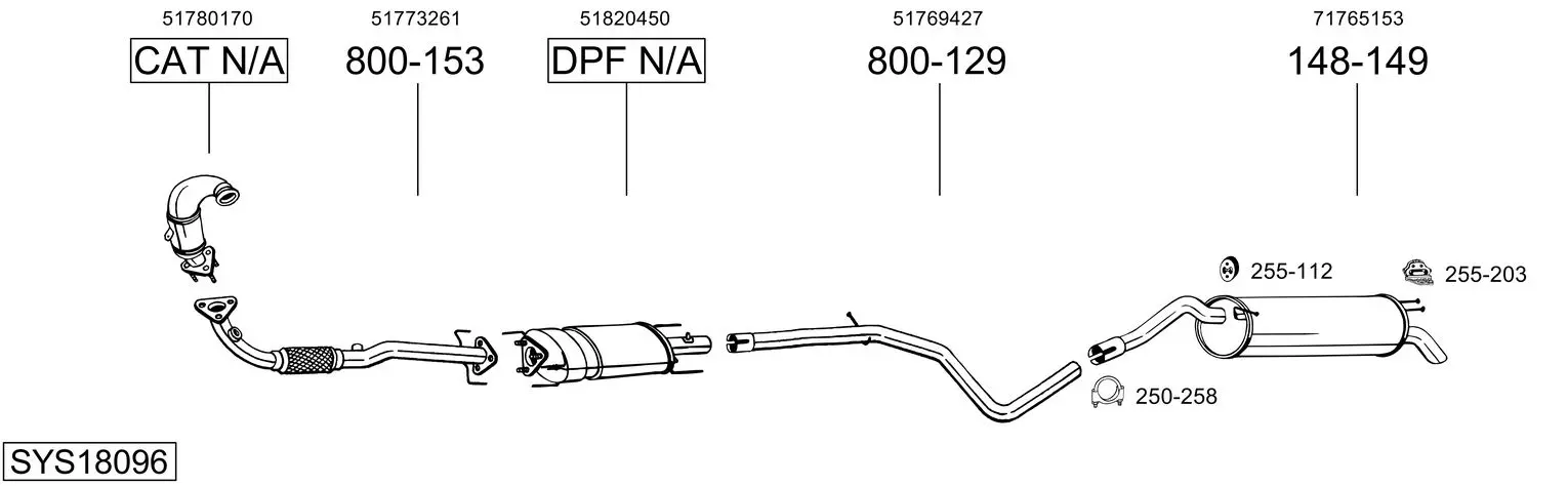 Изпускателна система BOSAL               