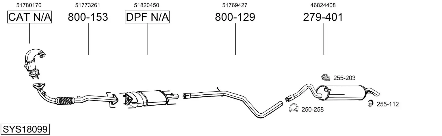 Изпускателна система BOSAL               