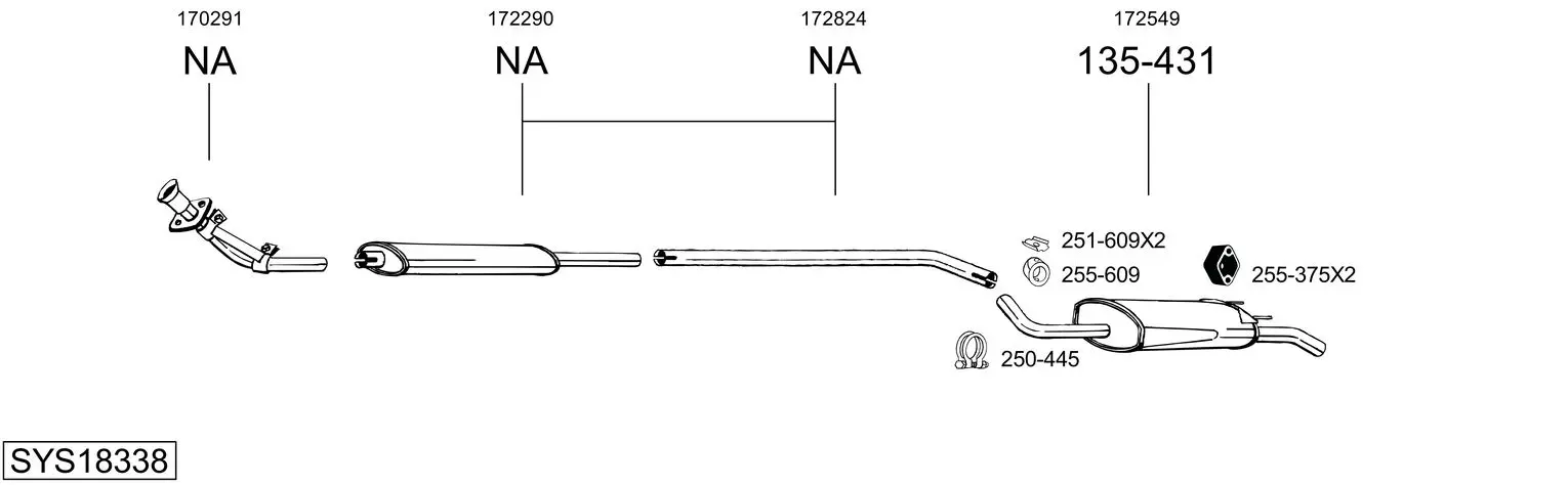 Изпускателна система BOSAL               