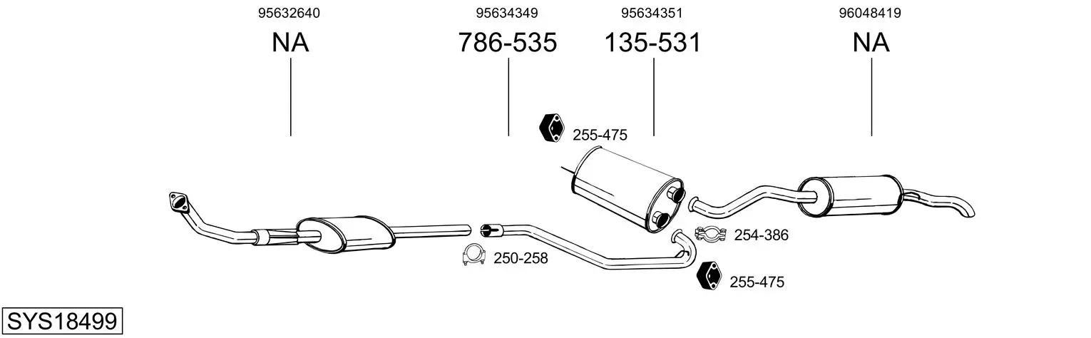 Изпускателна система BOSAL               