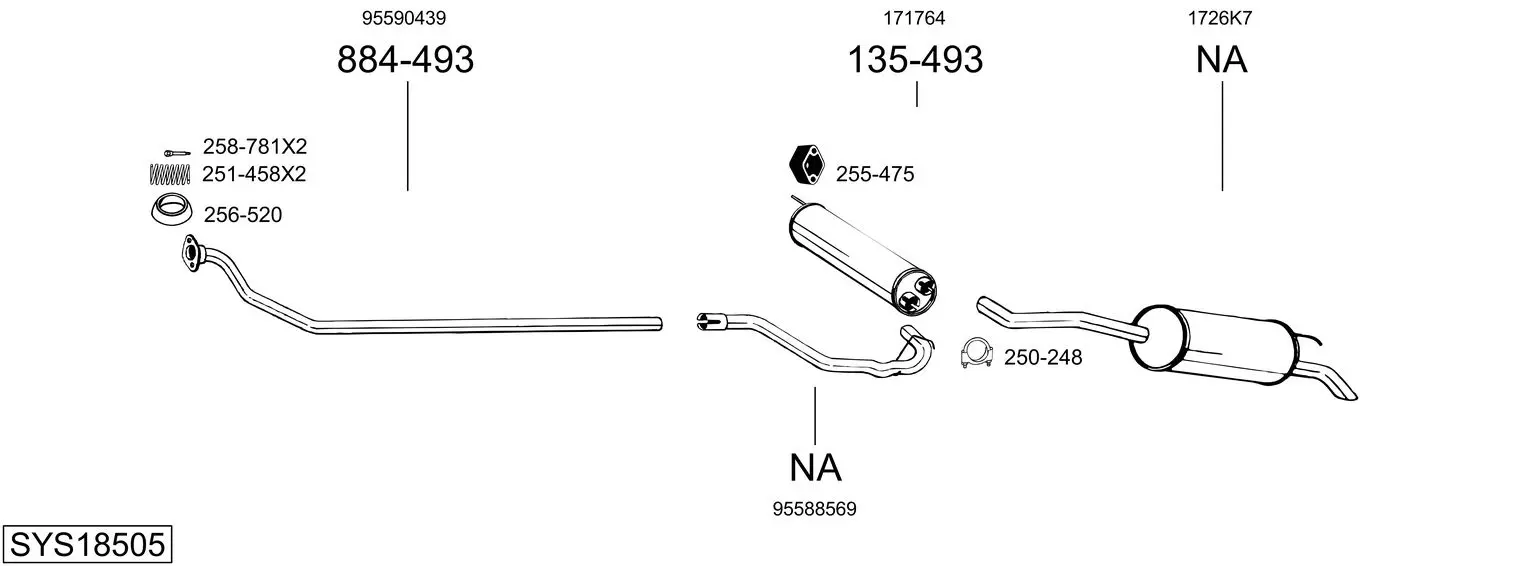 Изпускателна система BOSAL               