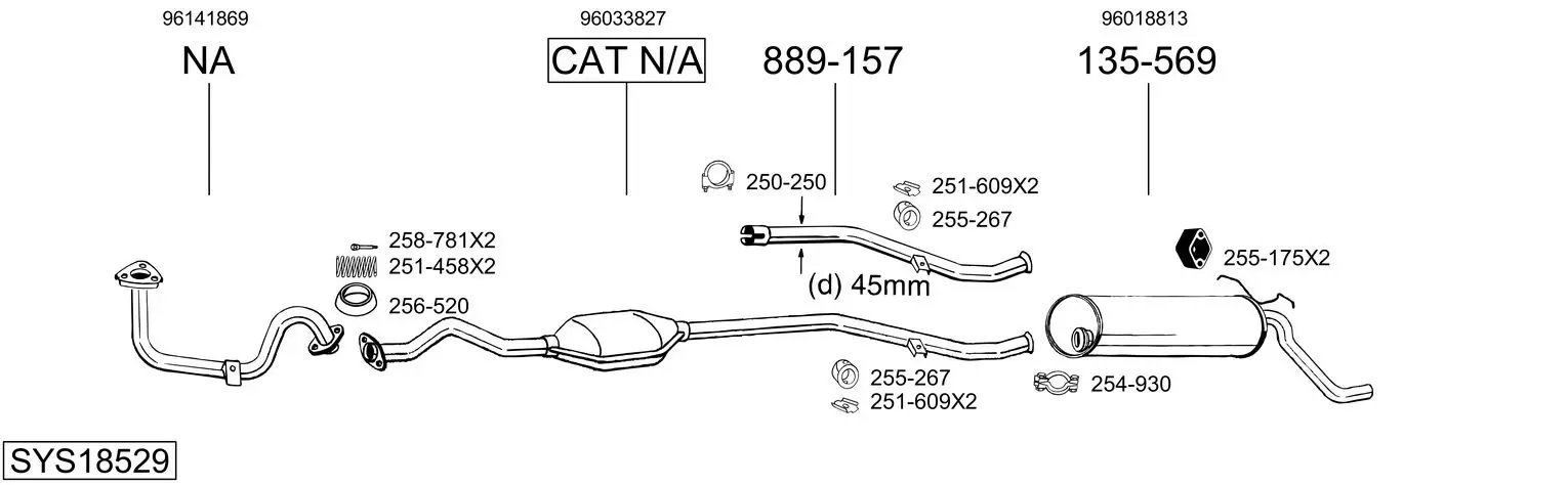 Изпускателна система BOSAL               