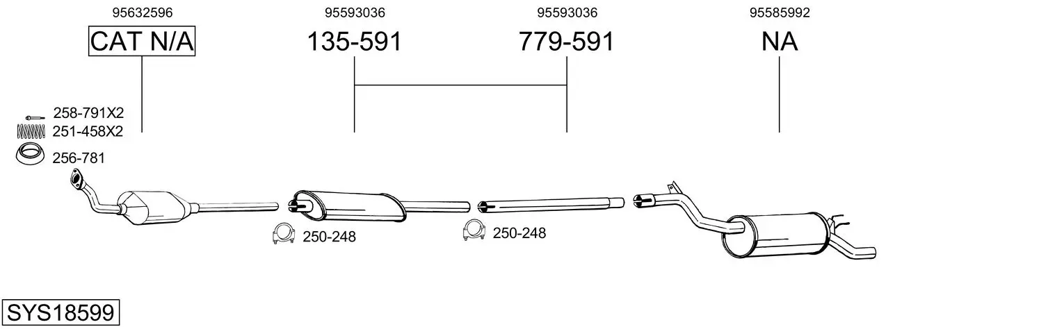 Изпускателна система BOSAL               