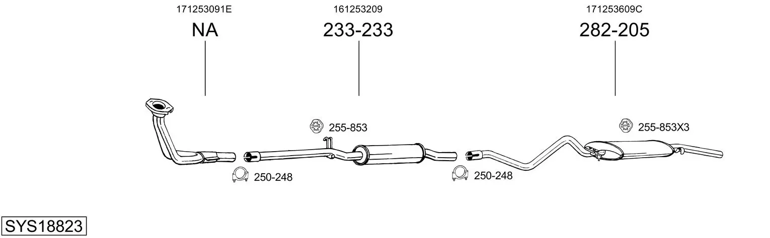 Изпускателна система BOSAL               
