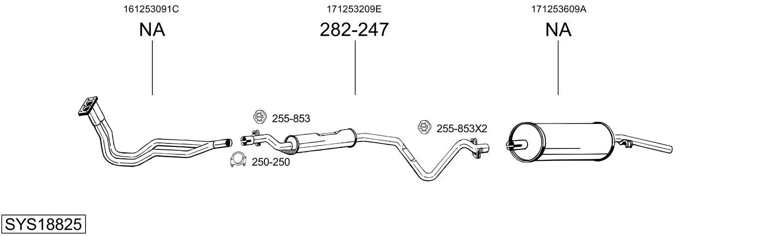 Изпускателна система BOSAL               