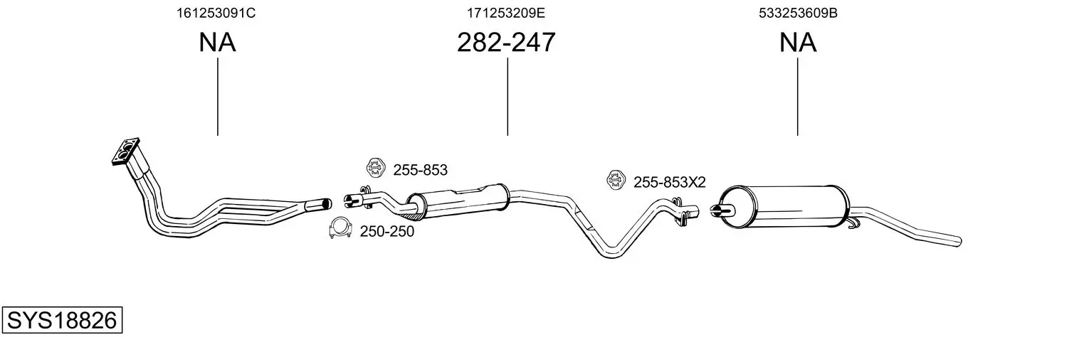 Изпускателна система BOSAL               