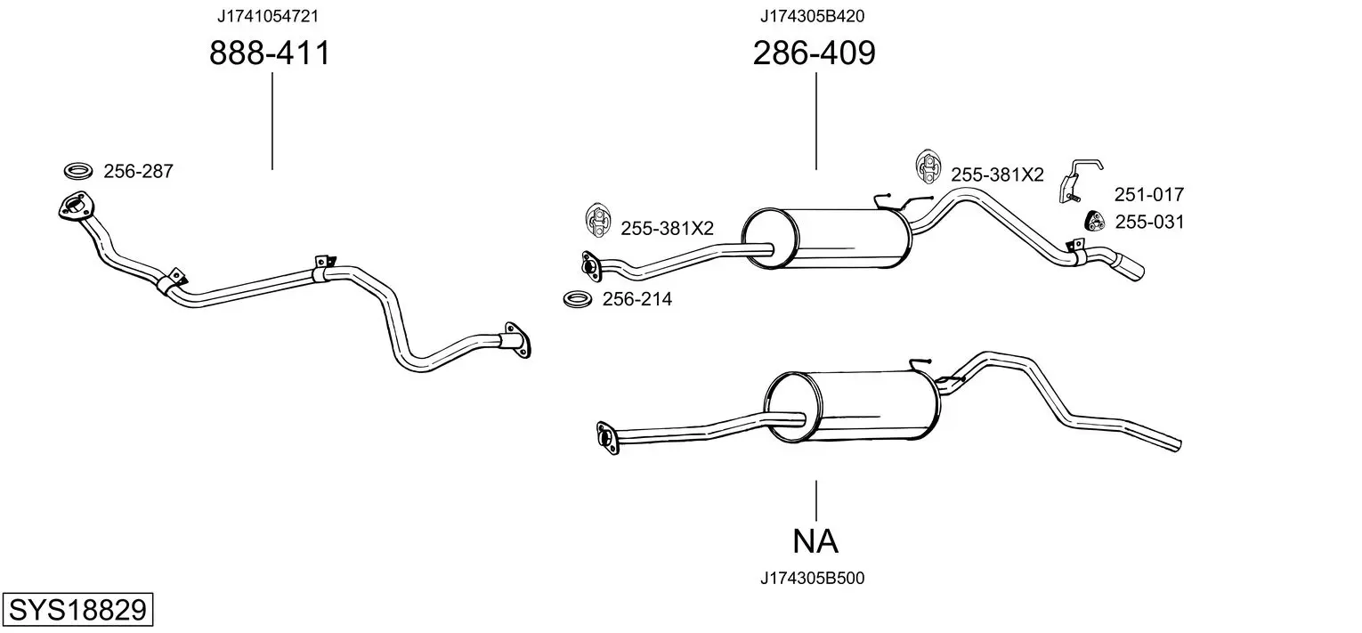 Изпускателна система BOSAL               