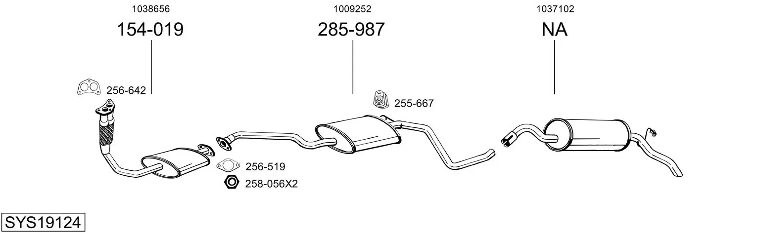 Изпускателна система BOSAL               