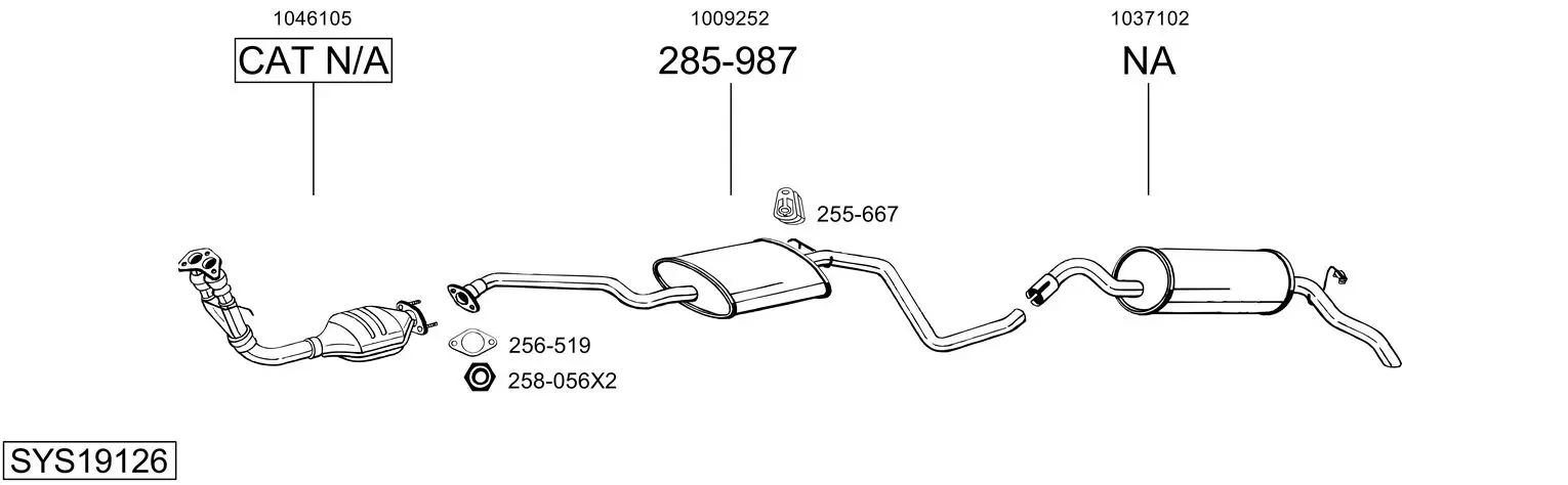 Изпускателна система BOSAL               