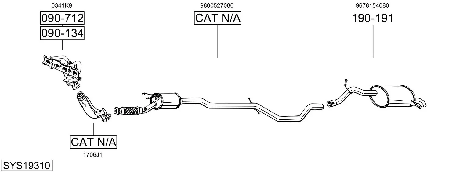Изпускателна система BOSAL               