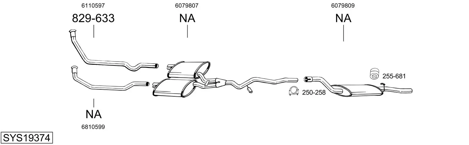 Изпускателна система BOSAL               
