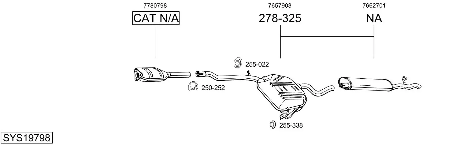 Изпускателна система BOSAL               