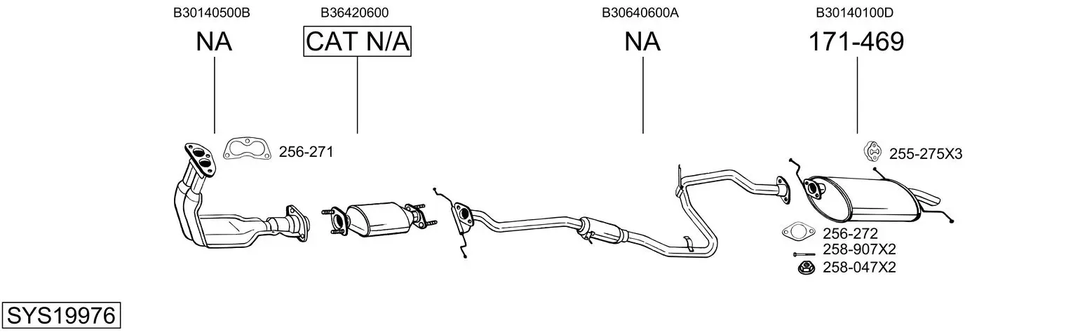 Изпускателна система BOSAL               