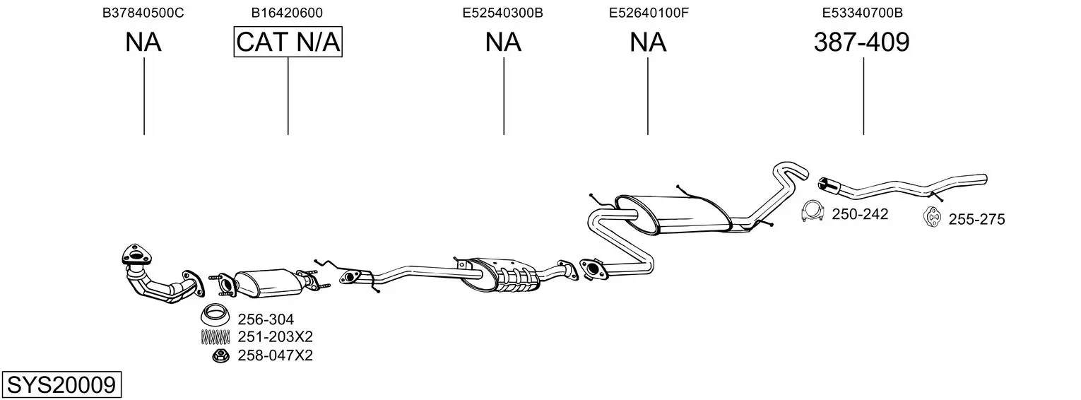 Изпускателна система BOSAL               