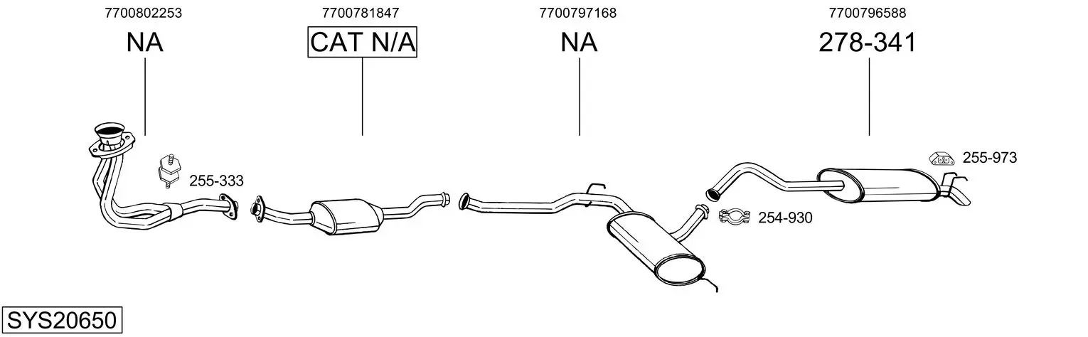 Изпускателна система BOSAL               