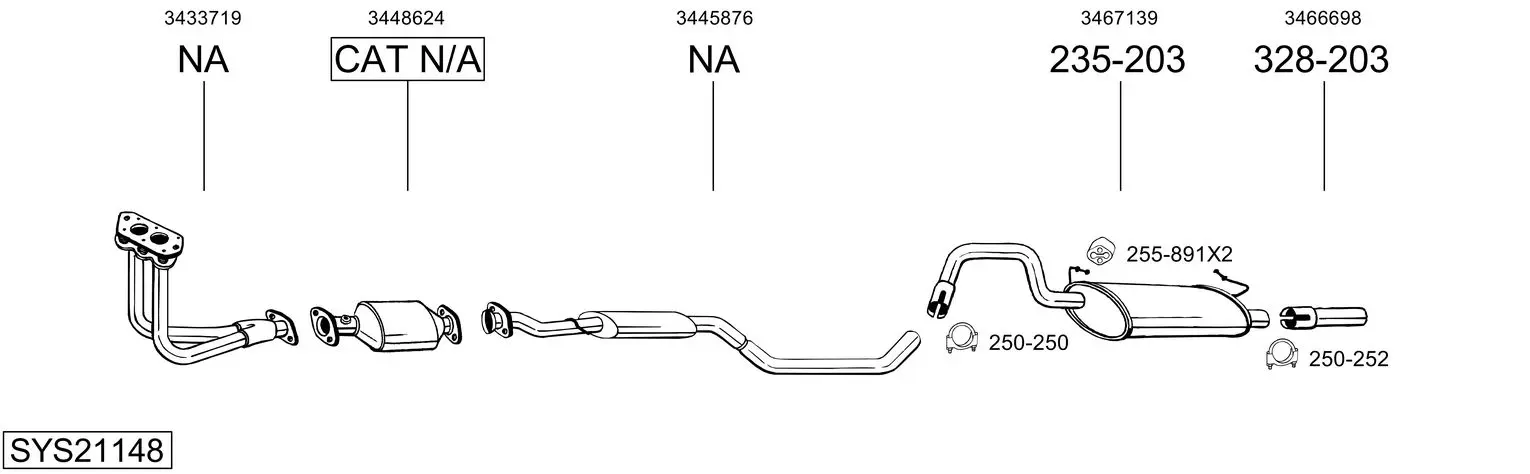 Изпускателна система BOSAL               