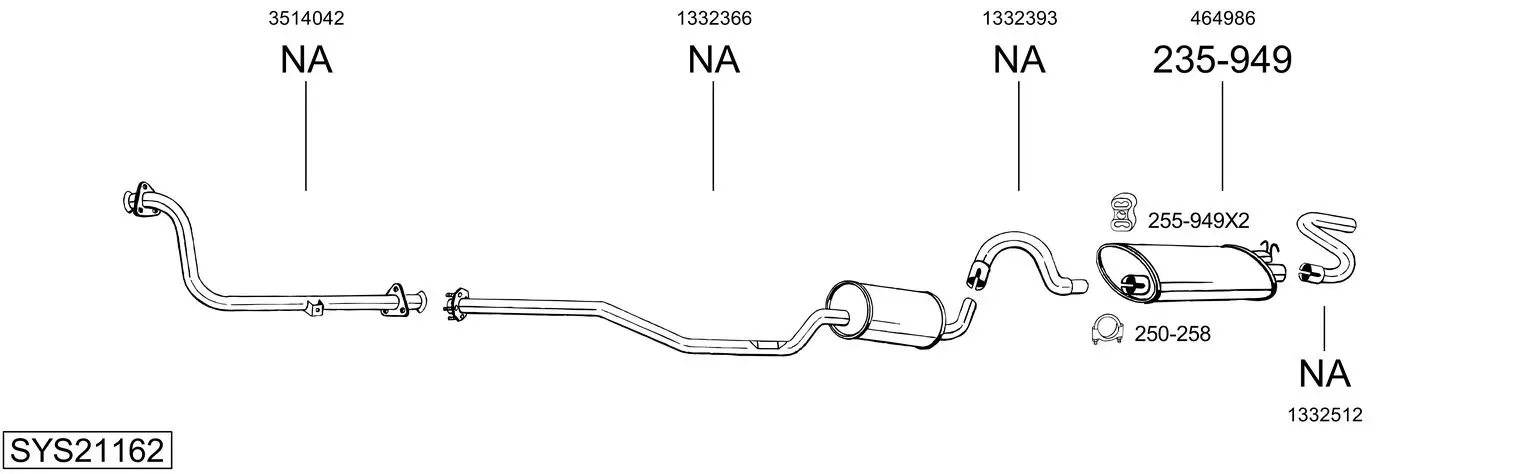 Изпускателна система BOSAL               