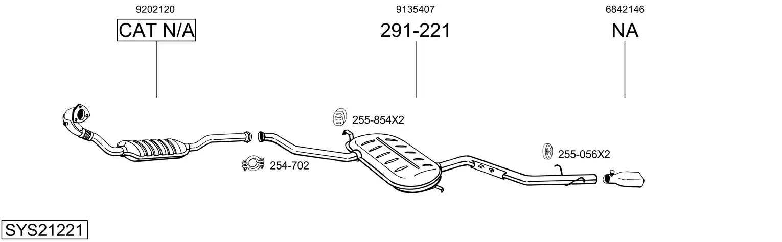 Изпускателна система BOSAL               